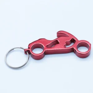 Motorcycle Shape Bottle Opener Keychain