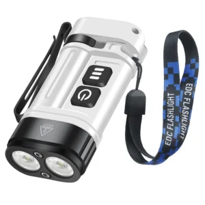 Boruit U10 Ultra Bright Keychain Flashlight