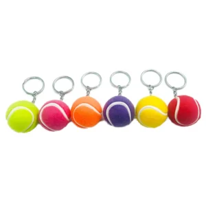 3d Tennis Ball Keychain