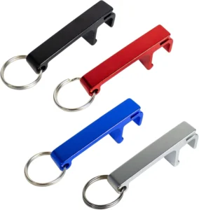 Aluminum Bottle Opener Keychain