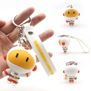 3d Cartoon Pvc Keychain