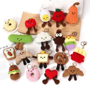 Plush Keychain Cartoon Pendant