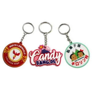 Personalized Rubber Pvc Keychain