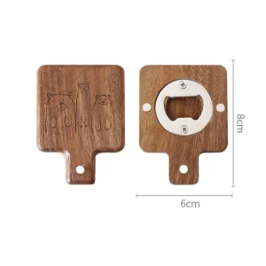 Wooden Beer Bottle Opener