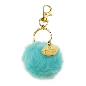 Faux Fur Pom Keychain