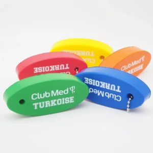 Pu Foam Floating Keychain