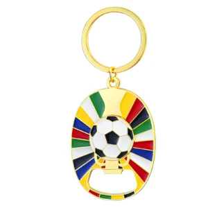 Euro Football Keychain Bottle Opener