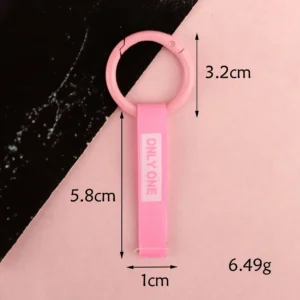 Customizable Macaron Plush Keychain