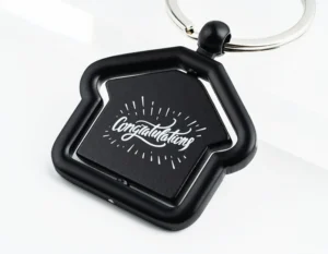 Metal Letter Keychain
