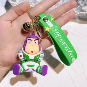 Cute Cartoon Anime Soft Rubber Keychain