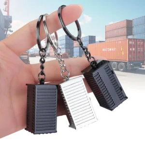 Customized Mini Metal Keychain Container