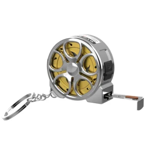 Portable 2m Measuring Tape with High-visibility Blade