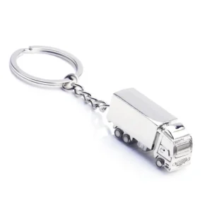 Metal Truck Shaped Keychain