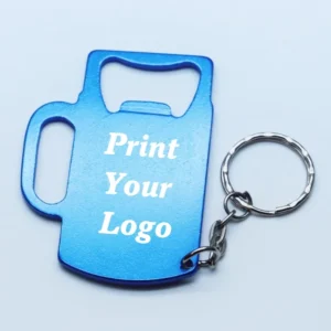 Bottle Shape Keyring Opener