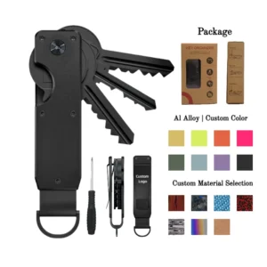 Premium Aluminium Edc Pocket Key Organizer