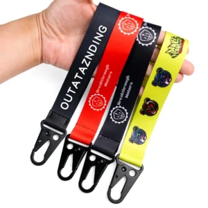 Logo Wristlet Keychain Lanyard