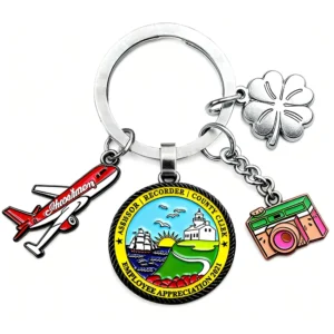 Handmade Stainless Steel Keyring