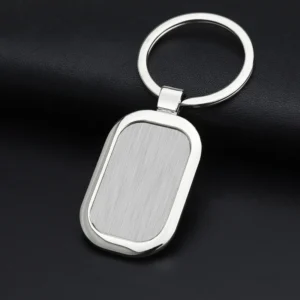 Metal Keychain for Engraving