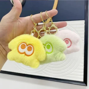 Plush Soft Squid Keychain Doll