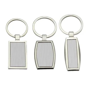 Logo Stainless Steel Keychain