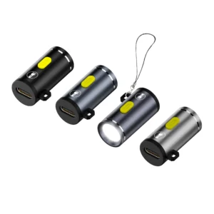 Mini Keychain Flashlight Portable Rechargeable