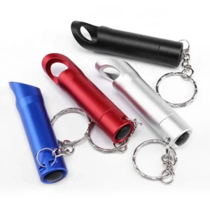 Logo Led Flashlight Keychain