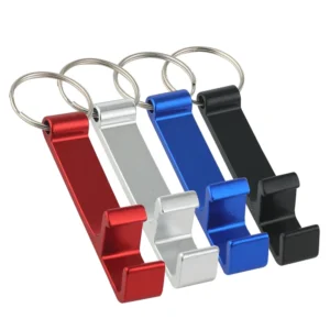 Luxury Metal Bottle Opener Keychain