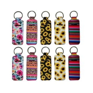 Neoprene Slim Keychain Holder