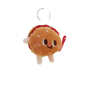 Cute Plush Food Keychain Doll