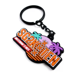 Cartoon Anime Pvc Keychain