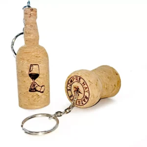 Cork Keychain with Logo