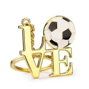 Men's European Football Keychain