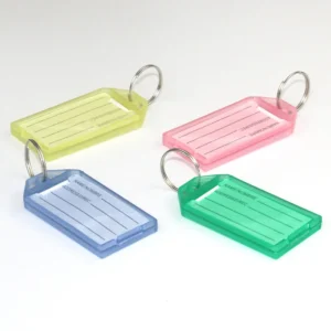Acrylic Keychain Luggage Tag