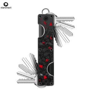 Double-headed Aluminum Mini Keyholder