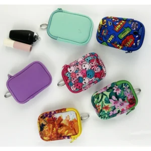 Portable Dual Pouch Coin Purse