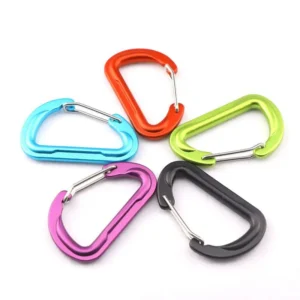 Shaped Aluminum Carabiner Clip