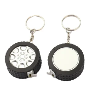 Portable Mini Tire Shape Tape Measure