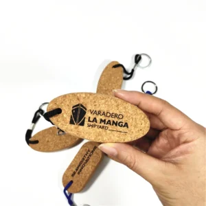 Cork Floating Keychain