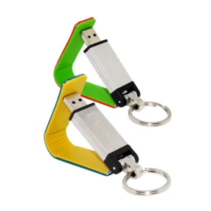 Leather Keychain Usb Flash Drive 64gb