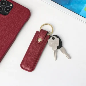 Luxury Pu Leather Keychain