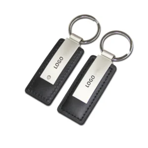 Embossed Logo Car Keychain