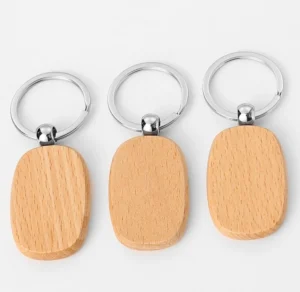 Wooden Keychain for Couples