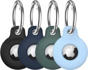 Personalized Silicone Air Tag Holder