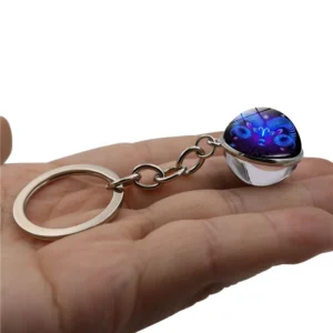 Luminous Zodiac Keychain Pendant