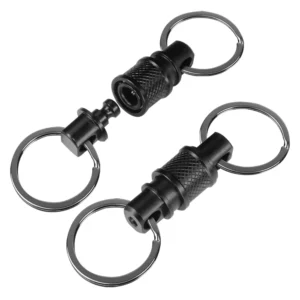 Degree Rotation Aluminium Keychain