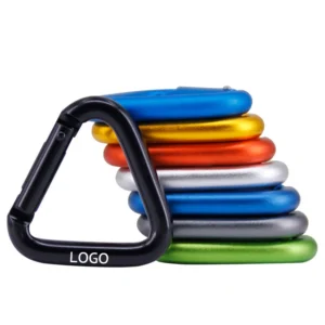 Triangle Carabiner Keychain Clip