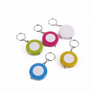 Mini Soft Tape Measure Keychain