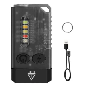 Mini Waterproof Keychain Flashlight
