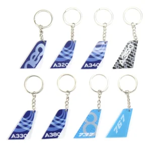 Boeing Vertical Fin Keychain