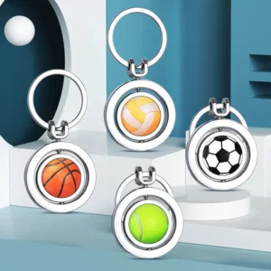 Double-sided Sports Keychain
